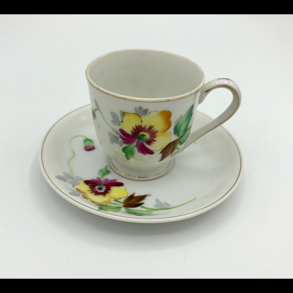 1945 - 1952 Demitasse cup & saucer set - expresso